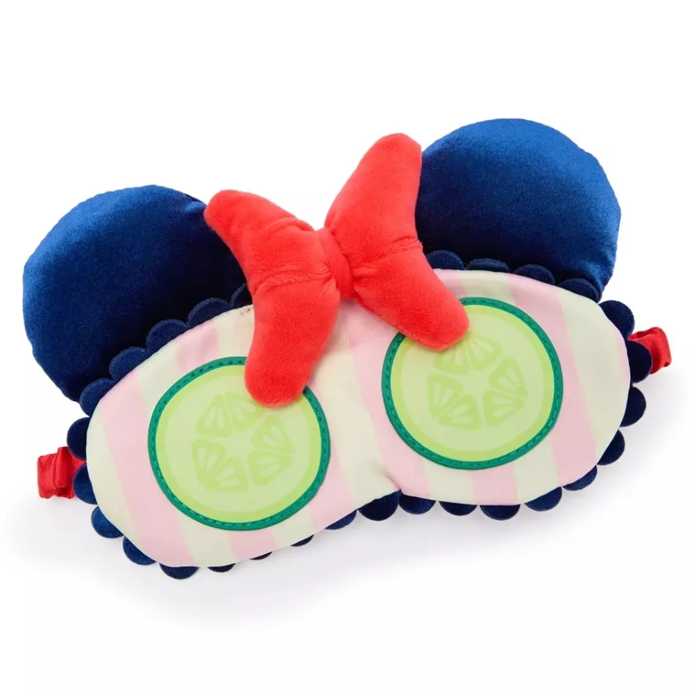 Minnie Mouse Eye Mask Disney Store Exclusive Spa Travel Sleep New With Tags